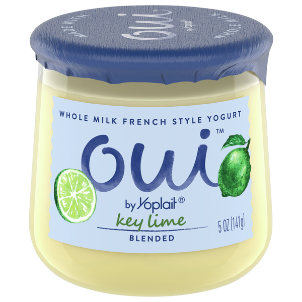 Oui by Yoplait Whole Milk Blended Key Lime French Style Yogurt