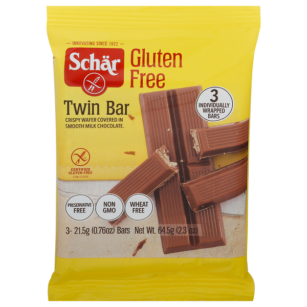 Save On Schar Twin Bar Gluten Free 3 Ct Order Online Delivery Martin S