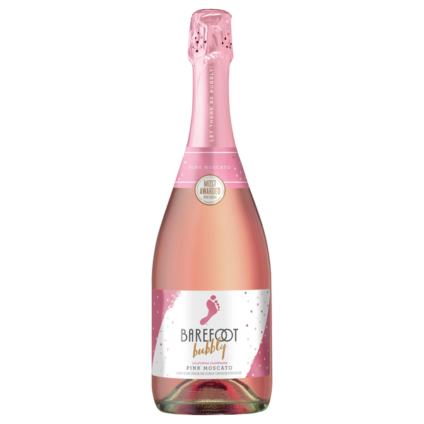 Barefoot Bubbly Pink Moscato Champagne