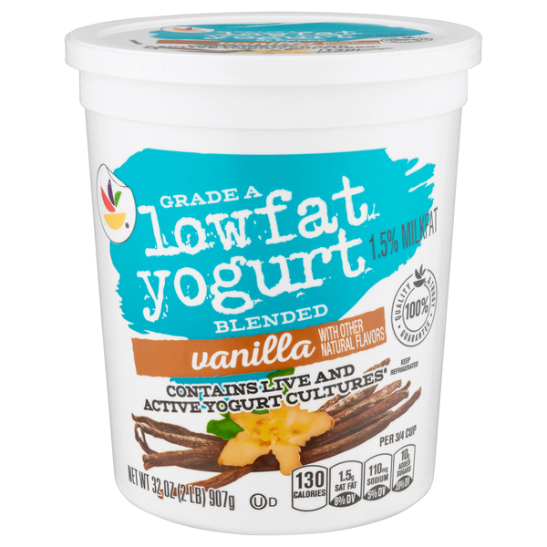 Our Brand Lowfat Blended Vanilla Yogurt