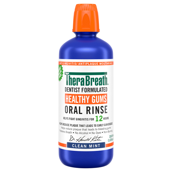 TheraBreath Healthy Gums Clean Mint Oral Rinse