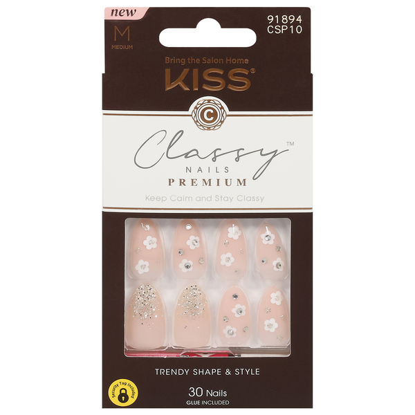 Kiss Premium Classy Nails Medium 91894