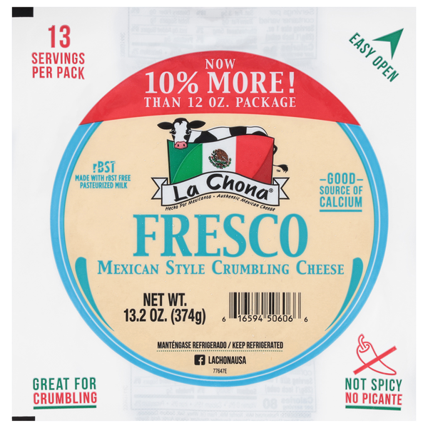 La Chona Fresco Mexican Style Crumbling Cheese