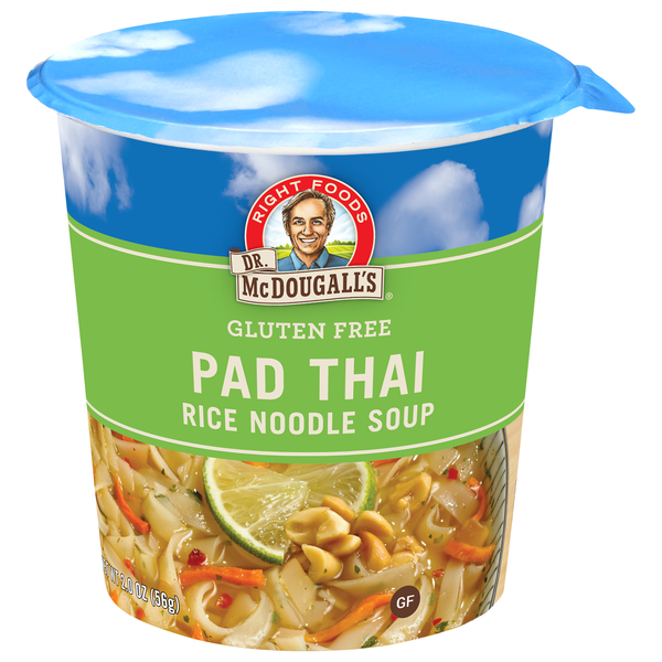 Dr. McDougall's Vegan Pad Thai Noodle Soup Cup