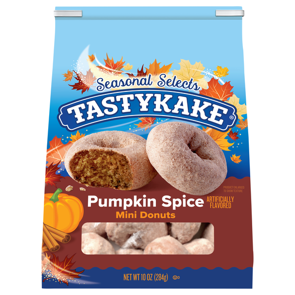 Tastykake Seasonal Edition Mini Pumpkin Spice Donuts