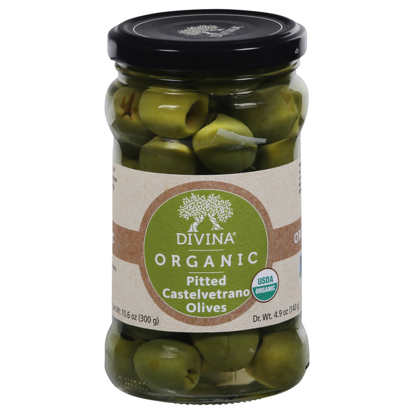 Save on Divina Pitted Castelvetrano Olives Organic Order Online Delivery Giant