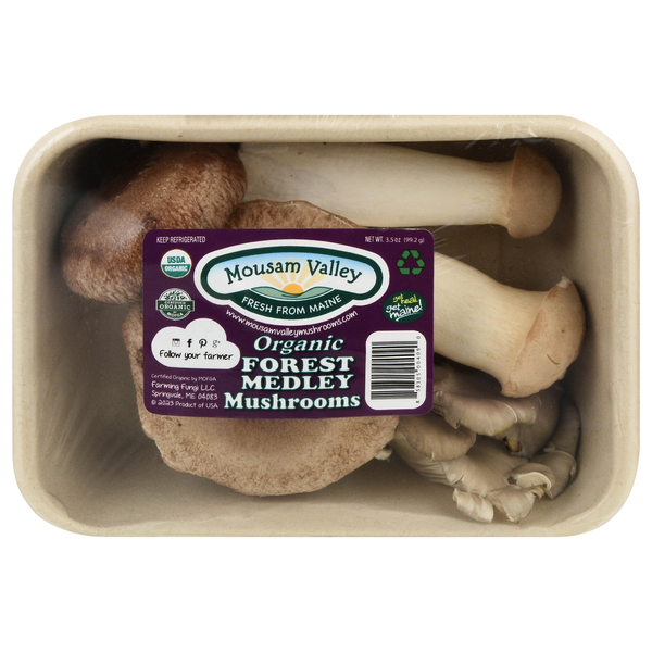 Mousam Valley Organic Forest Medley Mushrooms