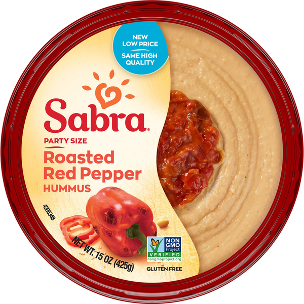 Sabra Roasted Red Pepper Hummus