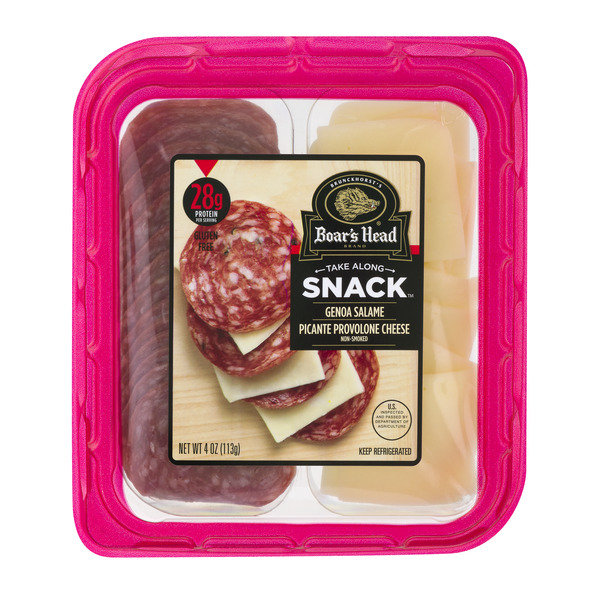 Save on Boar's Head Take Along Snack Genoa Salame & Picante Provolone Cheese Order Online