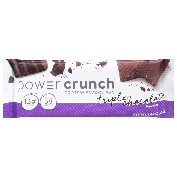 Power Crunch Triple Chocolate 13g Protein Energy Bar