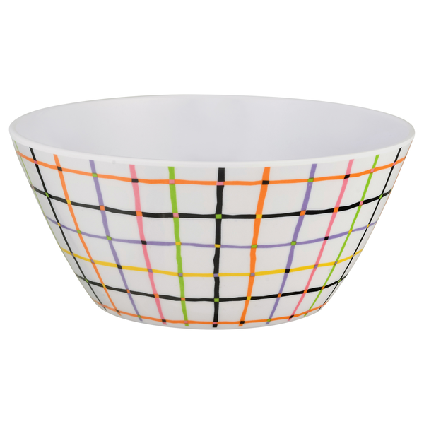 Smart Living Halloween Serving Bowl Plaid