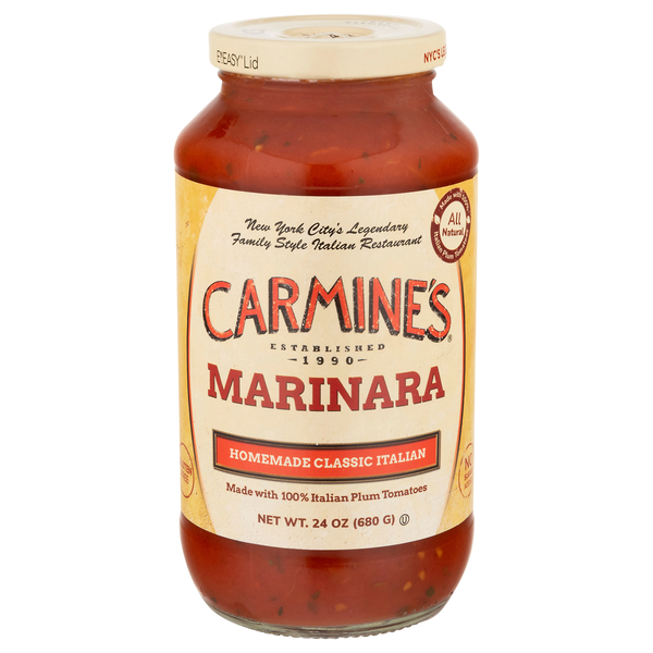 Carmine's Homemade Classic Italian Marinara Pasta Sauce