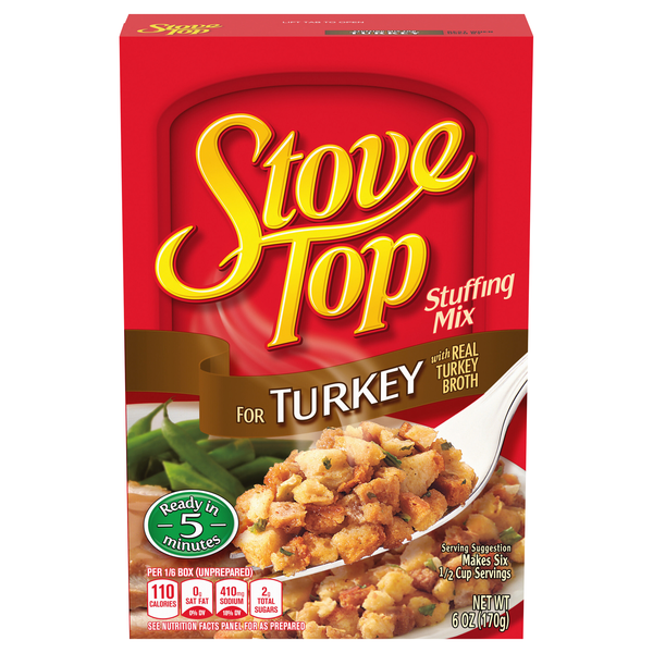 Stove Top Stuffing Mix For Turkey