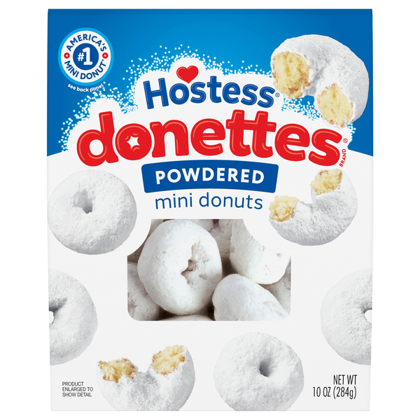 Hostess Donettes Mini Powdered Donuts
