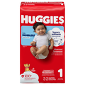 Huggies Little Snugglers Size 1 Baby Diapers Up to 14 lb