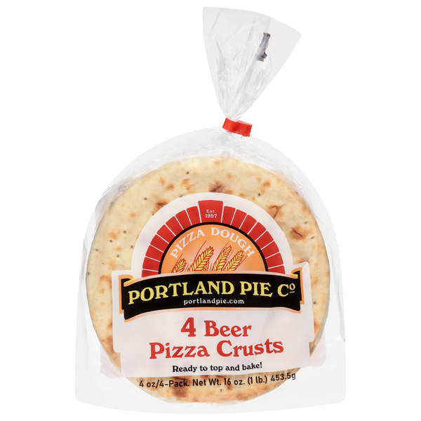 Portland Pie Co Beer Pizza Crust - 4 ct