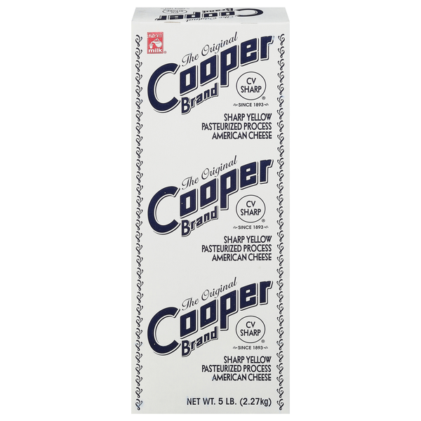 Save on Cooper Deli Sharp Yellow American Cheese (Thin Sliced) Order