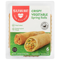 SUMM! Crispy Vegetable Spring Rolls - 6 ct Refrigerated
