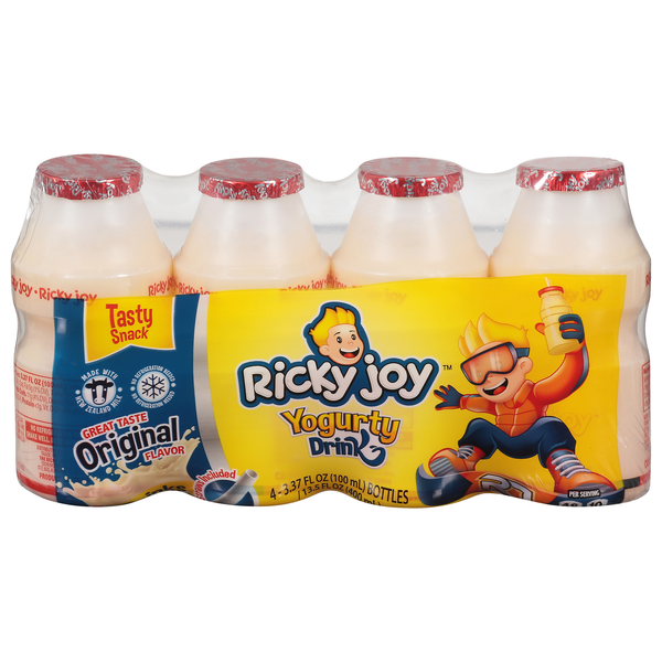 Ricky Joy Original Yogurty Drink - 4 pk
