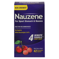 Nauzene For Upset Stomach & Nausea Wild Cherry Chewable Tablets