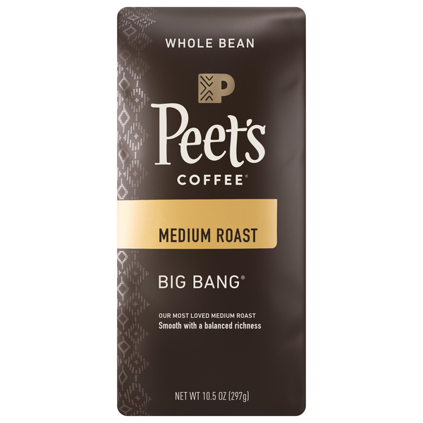 Peet's Big Bang Medium Roast Whole Bean Coffee