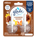 Glade plugIns Cashmere Woods Scented Oil Refills - 2 ct
