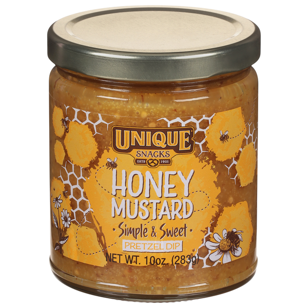 Unique Snacks Honey Mustard Pretzel Dip