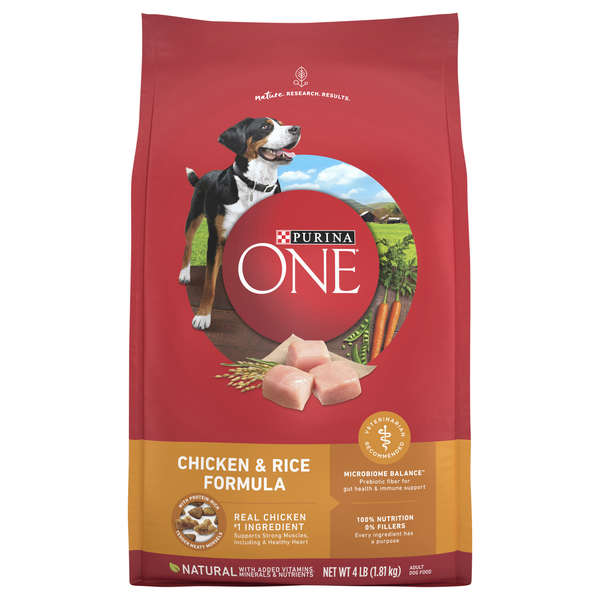 Save on Purina ONE Natural Chicken Rice Formula Adult Dry Dog