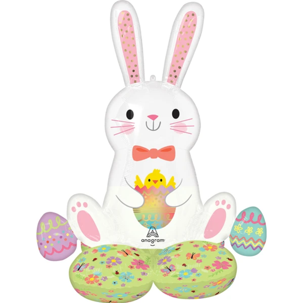AirLoonz Easter Bunny Love Decorative Air-Filled Balloon
