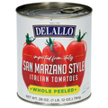 DeLallo Imported San Marzano Style Italian Whole Peeled Tomatoes