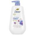 Dove Anti-Stress Blue Chamomile & Oat Milk Body Wash Pump