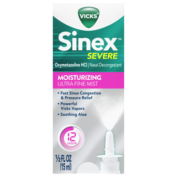 Sinex Severe Moisturizing Ultra Fine Mist Nasal Decongestant