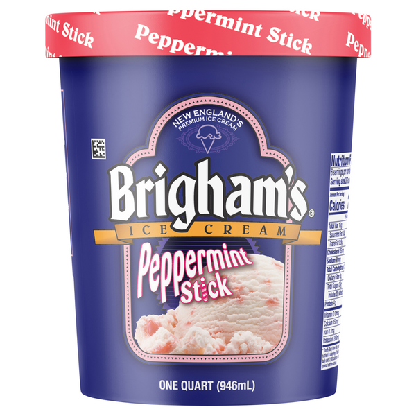 Brigham's Peppermint Stick Ice Cream