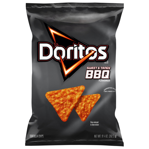 Doritos Sweet & Tangy BBQ Flavored Tortilla Chips
