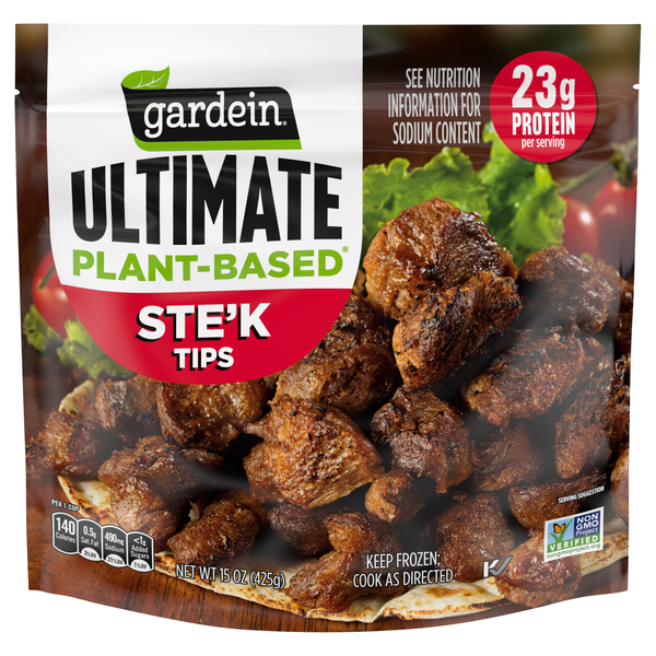 Gardein Ultimate Plant-Based Ste'k Tips Frozen