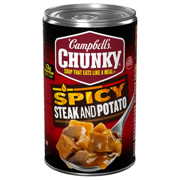 Campbell's Chunky Spicy Steak & Potato Soup