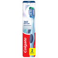 Colgate 360 Whole Mouth Clean Toothbrushes Medium Value Pack