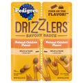 PEDIGREE Drizzlers Natural Chicken Savory Sauce Dog Food Complement - 2 ct