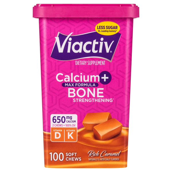 Viactiv Calcium Plus D Soft Chews Caramel