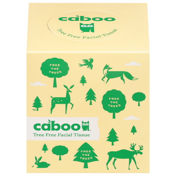 Caboo Tree Free Facial Tissue 3-Ply