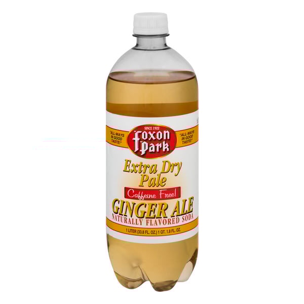 Foxon Park Extra Dry Pale Ginger Ale Soda