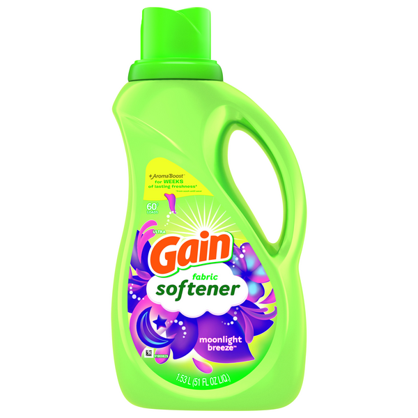 Save on Gain Liquid Fabric Softener Moonlight Breeze Order Online