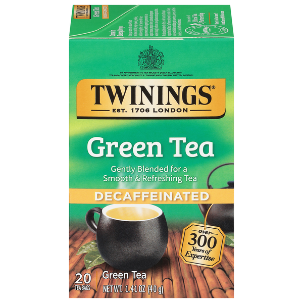 Twinings Decaffeinated Green Tea Bags