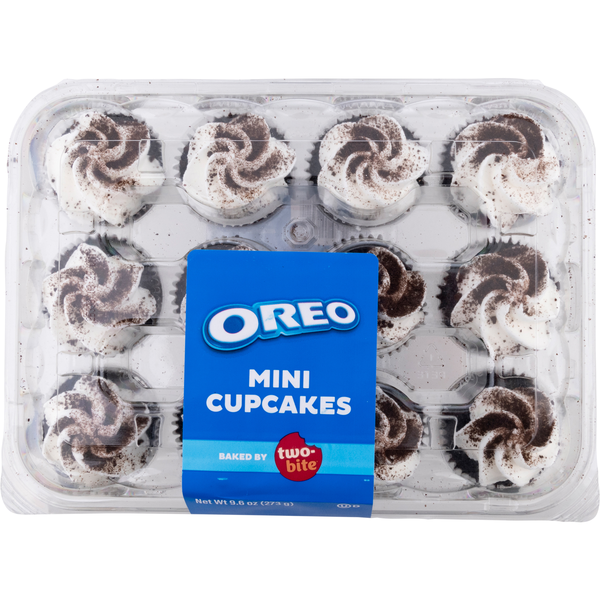 OREO Two-Bite Mini Cupcakes - 12 ct