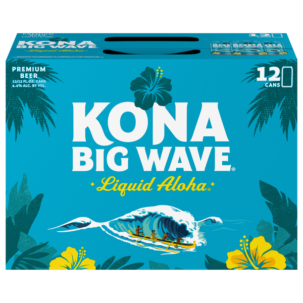 Kona Brewing Co. Big Wave Golden Ale Beer - 12 pk