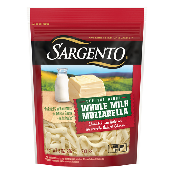 Save on Sargento Off The Block Mozzarella Whole Milk ...