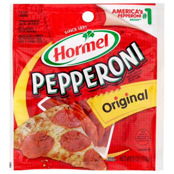 Hormel Original Pepperoni Slices