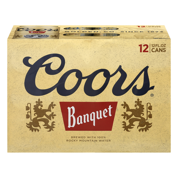 Save on Coors Banquet Beer 12 pk Order Online Delivery GIANT
