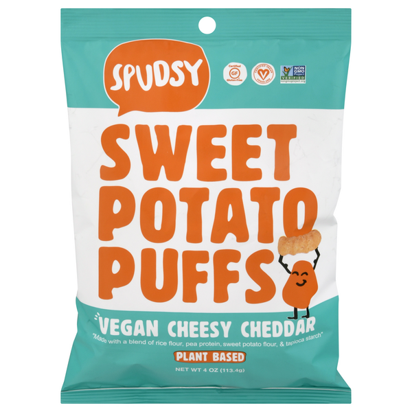 Save on Spudsy Sweet Potato Puffs Cheesy Cheddar Vegan Gluten Free Order Online Delivery Food Lion