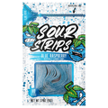 Sour Strips Blue Raspberry Flavored Candy